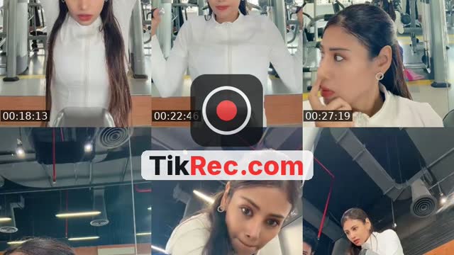 TikTok live: Joms workout ~ At Gym by @emmaexpertshairstylist