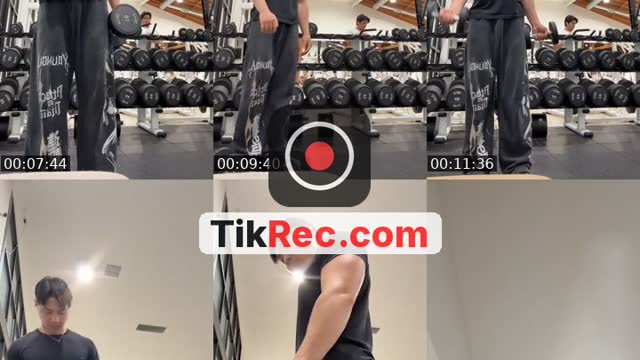 TikTok live: Gym by @kiann.acer