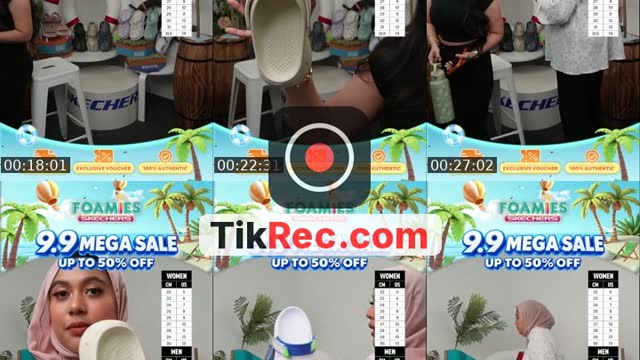 TikTok live: FOAMIES LAST DAY 9.9 SALES!! by @skechersmyfoamies