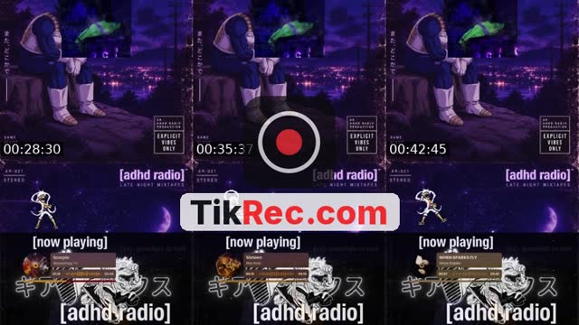 [adhd radio] midnight vibes - @sirluffypuff