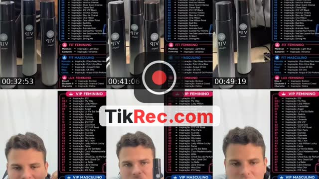 TikTok live: Perfumes de alta Qualidade by @cariberj