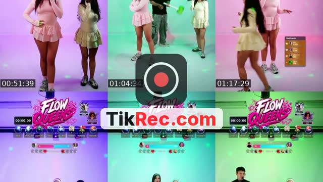 TikTok live: COLORS QUEENS by @flowqueens_lflow