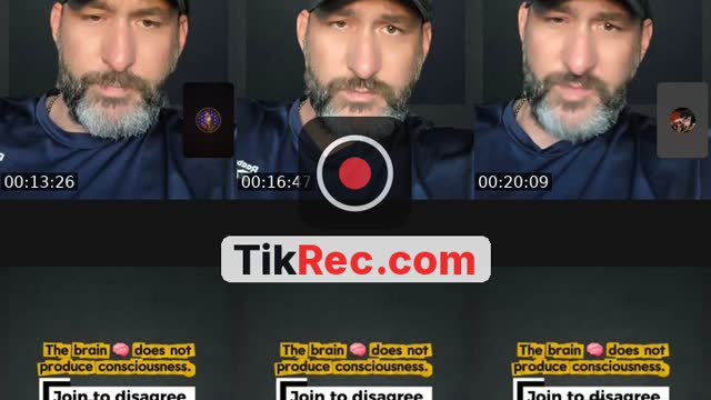 TikTok live: Science cnt expln consciousness by @alexk_philosophy