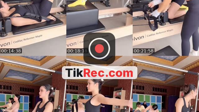 TikTok live: Pilates by @raralzahraa