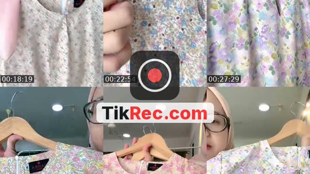 TikTok live: NEW CORAK KURUNG COTTON💘🩷🩷 by @zahracottonhq