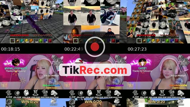 TikTok live: oyun deniyoruz vol1 by @pamuksekerlla