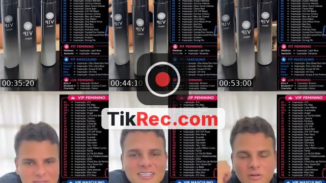 TikTok live: Perfumes Importados by @cariberj