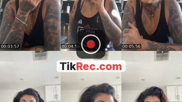 TikTok live: hola!! by @blackwidowink.la