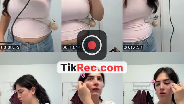 TikTok live: Come get ready with me by @mynameislaralol
