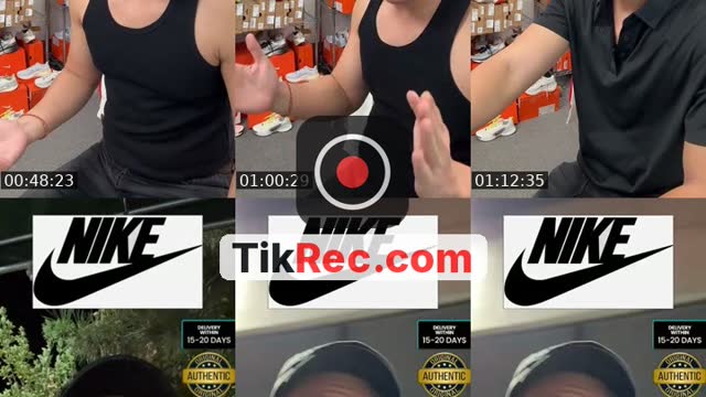 TikTok live: NIKE by @johnlone_88