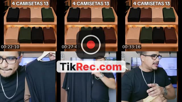 TikTok live: 4 CAMISETAS 55 by @ltindica01