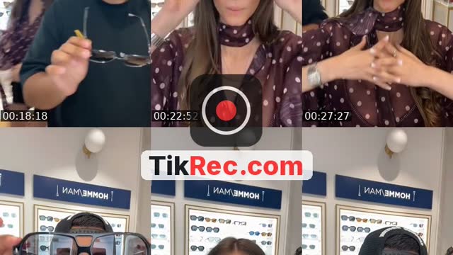 TikTok live: LUNETTE DE MARQUE DE  MERCREDI S by @luxuryoptical.paris