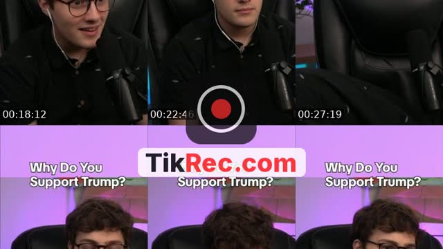 TikTok live: debating MAGA by @parkergetajob