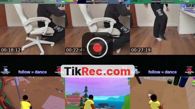 TikTok live: saving for pc by @dumbxtech1