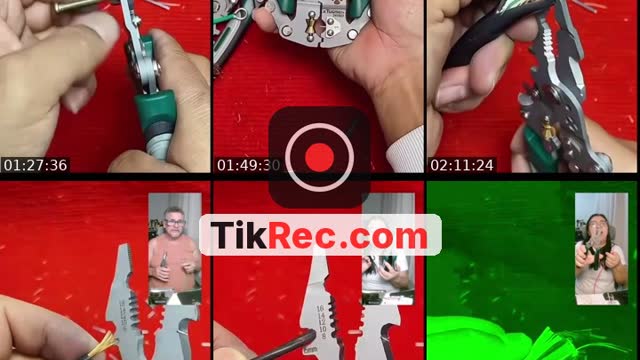 TikTok live: Alicate Automático Decapador Cri by @julioartesanato