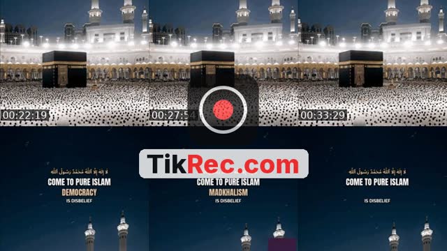 TikTok live: Islamic live by @hamzaalhanbali_