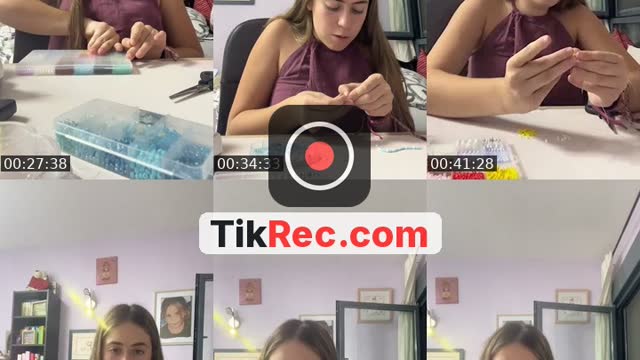 TikTok live: GRWU by @paz_grc