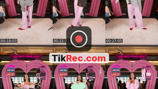TikTok live: New York Fashion Week Live by @edikted