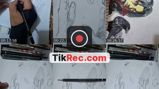 TikTok live: البث الخامس تكملة سلسلة رسم by @deacon.st.john820