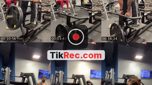 TikTok live: Back and bicep by @._applejax._