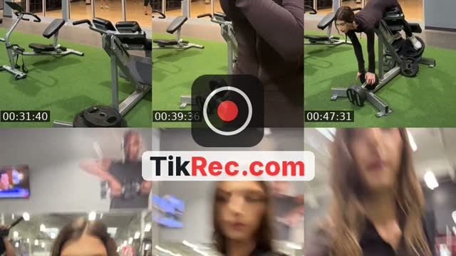 TikTok live: Leg day🧸🎀 by @saintjulesxo