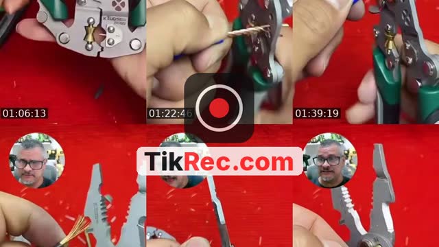 TikTok live: Alicate Automático Decapador Cri by @julioartesanato