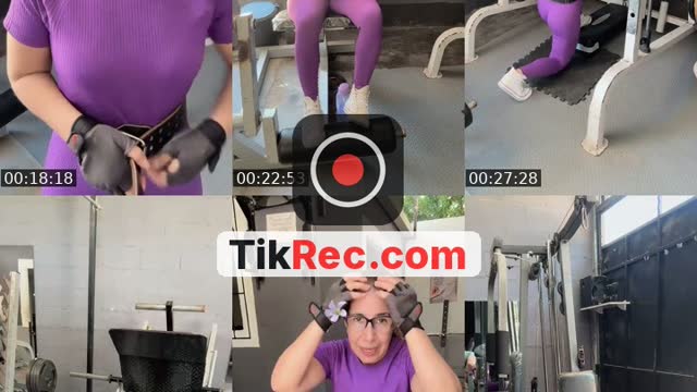 TikTok live: Gimnacio ejercicios by @gilma_ant_hz