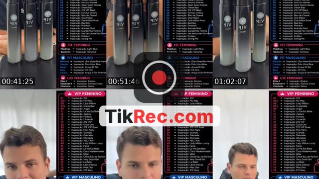 TikTok live: Perfumes Importados by @cariberj