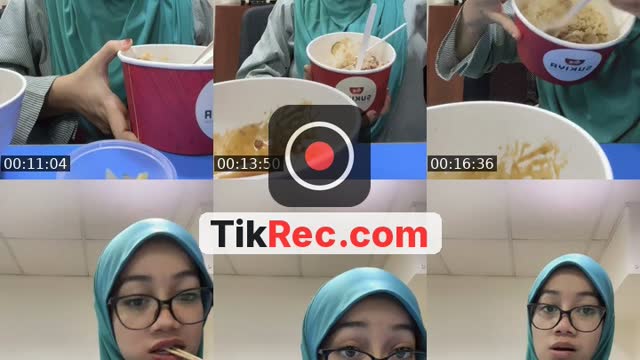 TikTok live: Teman lunch by @syazlinmamat