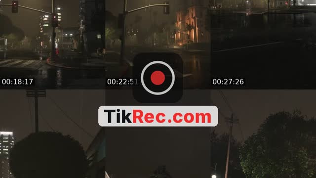 TikTok live: GTA V Rainy Day by @lazycryzy