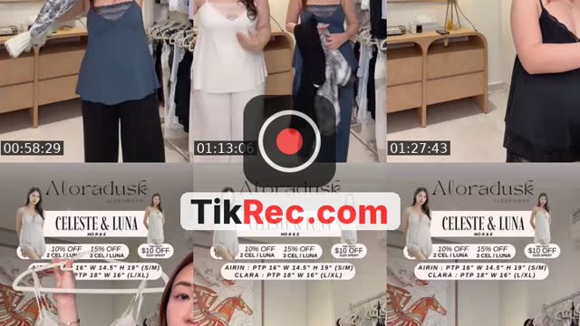 TikTok live: AIRIN + CLARA  by @aloradusk