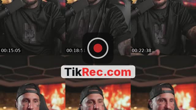TikTok live: Komm rein by @hunter_raw