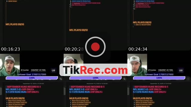 TikTok live: MLB/CFB TALK by @parlaylon