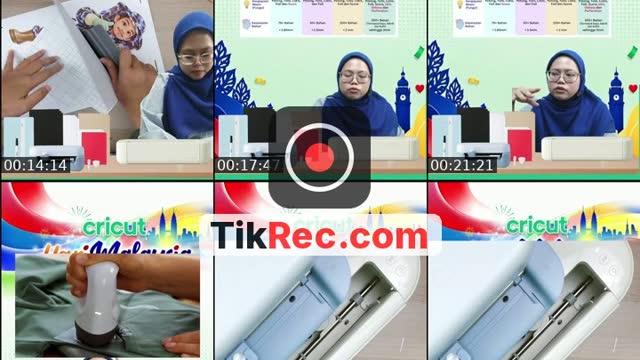 TikTok live: Cricut September Sales - Yaya by @cricut_my