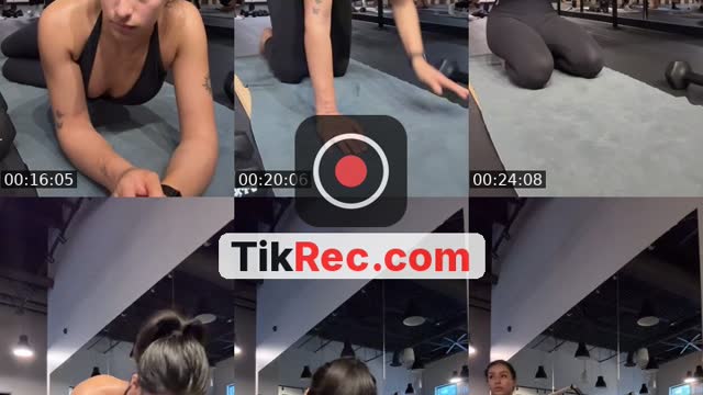TikTok live: AM workout class by @spamlifeofritz_