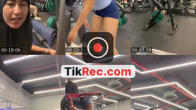 TikTok live: friday legdayy by @tasyandaad