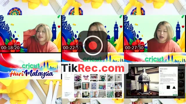 TikTok live: Cricut September Sales - Yaya by @cricut_my