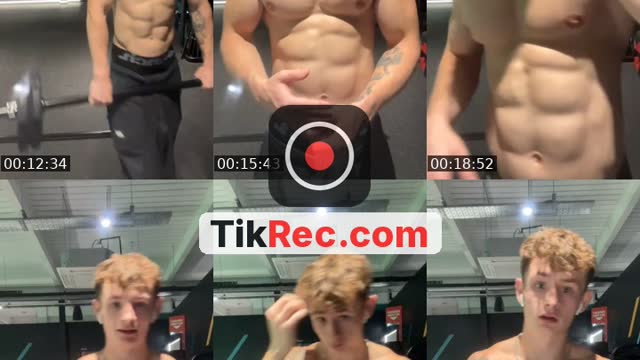 TikTok live: late night puregym sesh by @callumdoescali