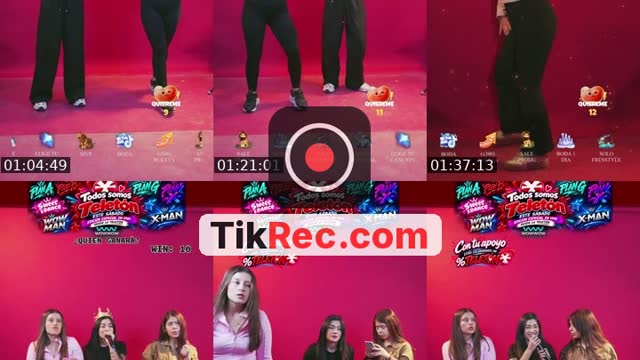 TikTok live: VEN DIVIERTETE CON NOSOTRAS! by @girl_dancewow