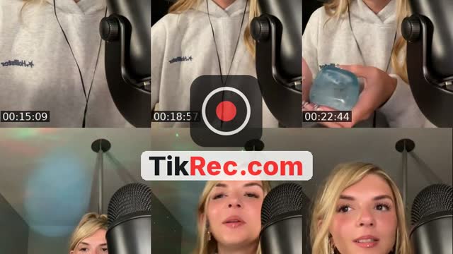 TikTok live: ASMR LIVE by @icanwhspr