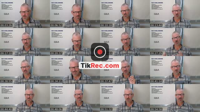 @askamillionaire TikTok live from 2026-09-11