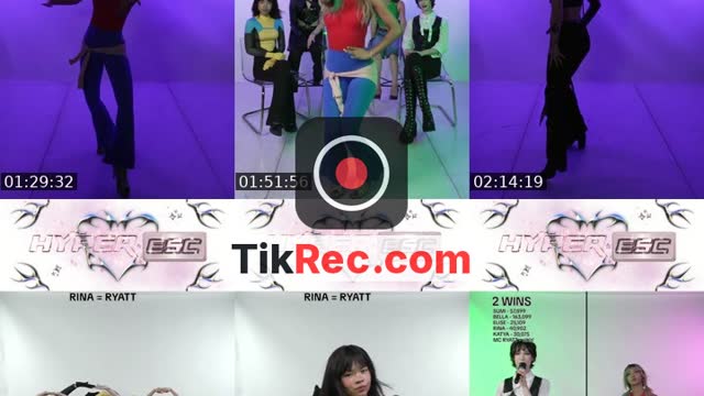 TikTok live: *GIRL GROUP IN TRAINING!* by @hyperescofficial