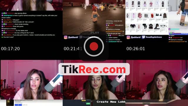 TikTok live: Playing Horror Games! by @jiyabhartii