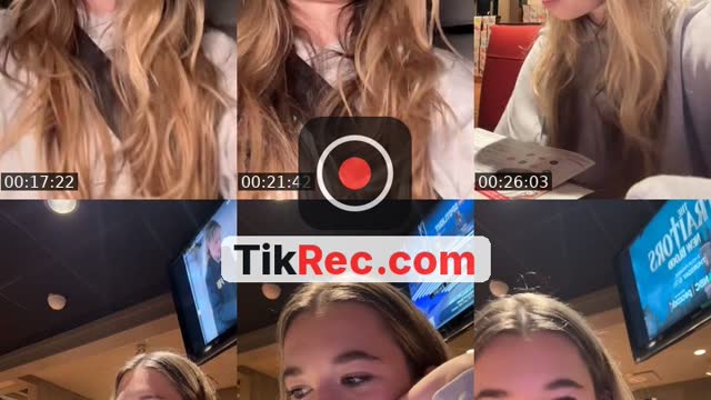 TikTok live: Dinner w me by @laurennnkathrynnn