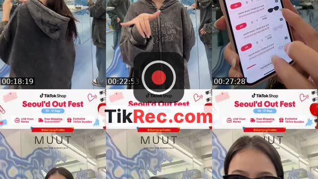 TikTok live: MUUT from 🇰🇷 by @sherryxy