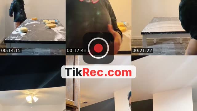 TikTok live: Messing up my dining room by @fuckenskyy
