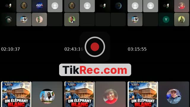 TikTok live: Assemblée nationale  by @beafricawebtv