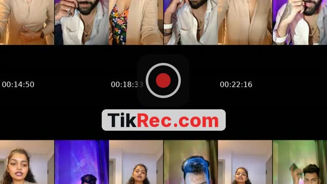 TikTok live: On live.  Hi 🙏❤️ by @dhara_officiall