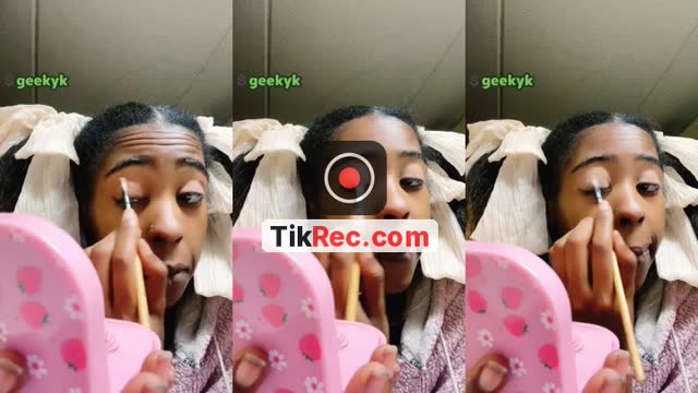 @geekykaybae TikTok live
