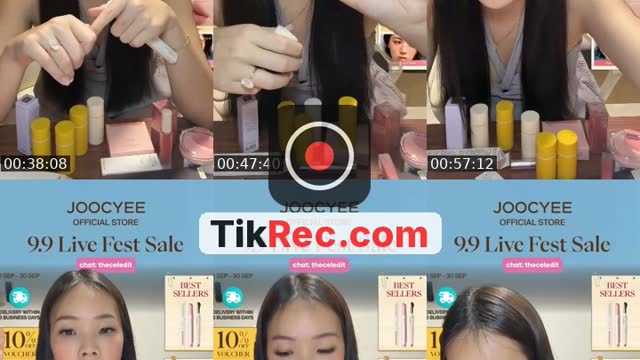 TikTok live: JOOCYEE SALE + GWP by @celestljy